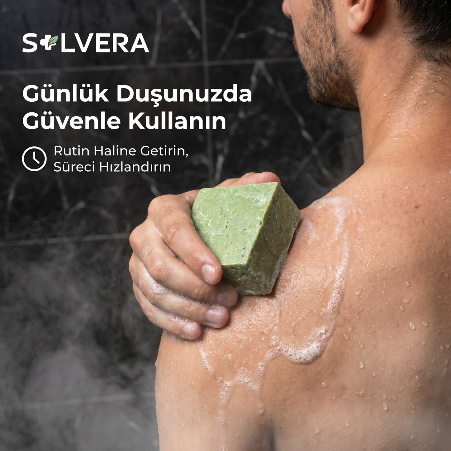 Solvera | Yoğun Arındırıcı Mantar Karşıtı Sabun Bar