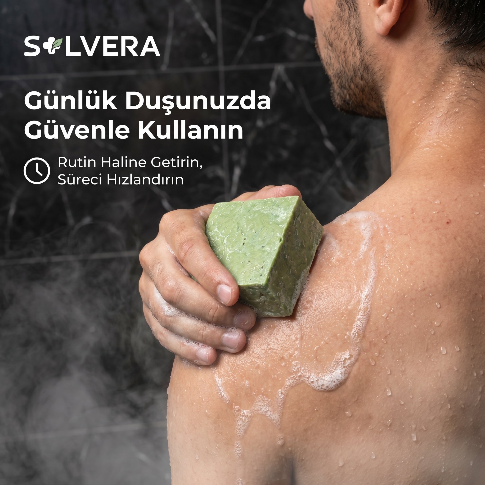 Solvera | Yoğun Arındırıcı Mantar Karşıtı Sabun Bar
